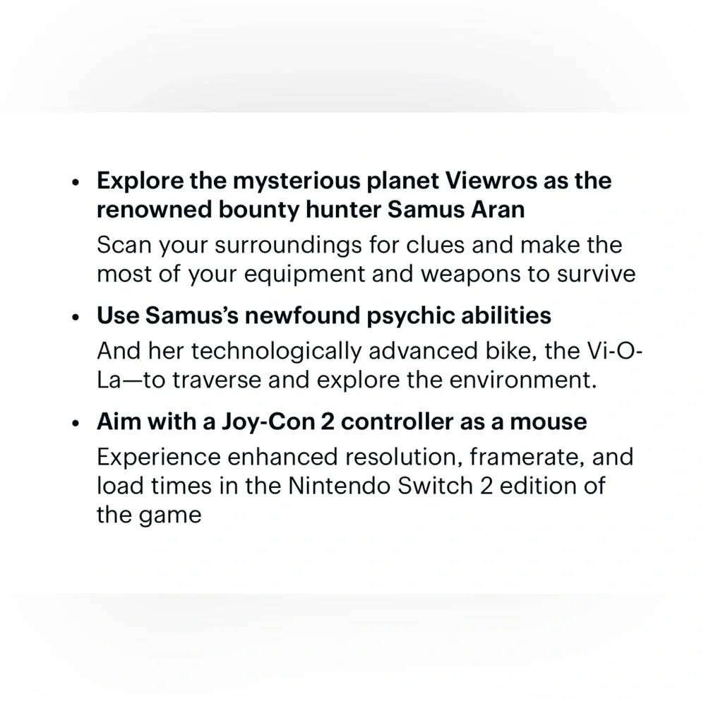 Metroid Prime™ 4: Beyond Nintendo Switch 2 - Nintendo Switch 2 - Picture 3 of 4